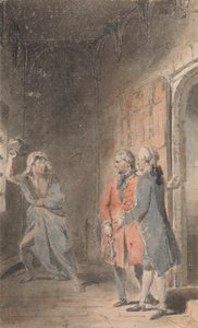 Illusztráció az erényes árvához alkotó: Thomas Stothard