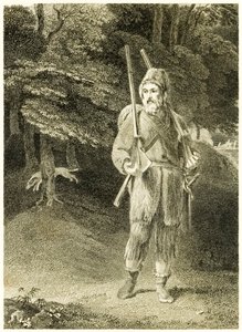 ?Robinson Crusoe vadászat? a ?Robinson Crusoe élete és furcsa meglepő kalandjai, vagy York, Mariner? írta: Daniel Defoe
