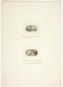 Tanulmány a The Task egy táblájához alkotó: Thomas Stothard