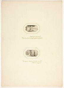 Tanulmány A feladat egyik táblájához alkotó: Thomas Stothard