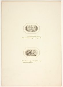 Tanulmány a The Task egyik táblájához alkotó: Thomas Stothard