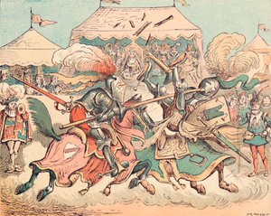 Egy torna a középkorban, 1884