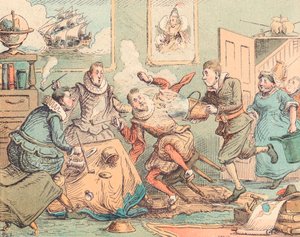 Sir Walter Raleighs Pipe Out Out, c1884