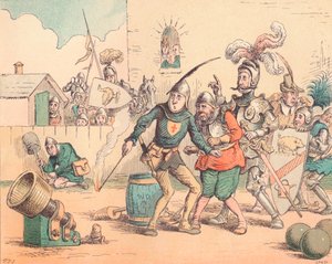 A tüzérség bemutatása, 1884
