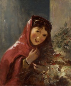 Holly Branches-t hordozó hölgy, 1850 alkotó: Thomas Sully
