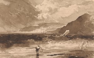 Lyme Regis, Dorsetshire, egy vihar alkotó: Thomas Sully