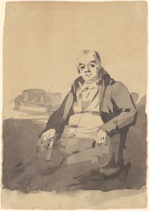 Férfi könyvet tartva [recto] alkotó: Thomas Sully