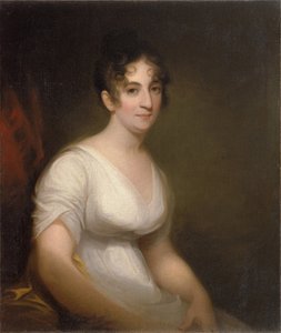 ""Sally Etting"" Fiatal nő római divatos festményen – Thomas Sully alkotó: Thomas Sully