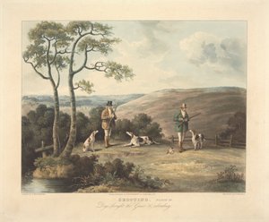 Egy négyes készlet - Lövés: III. tábla. A kutyák elhozták a hírnevet és az újratöltést alkotó: Thomas Sutherland