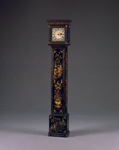 II. Károly harmincórás tokos óra, 1680 körül (vegyes technika)