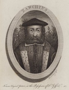 Girolamo Zanchi, olasz protestáns reformáció lelkésze (metszet)