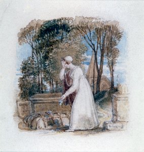 „Constantia Theodosius sírjánál”, 19. század