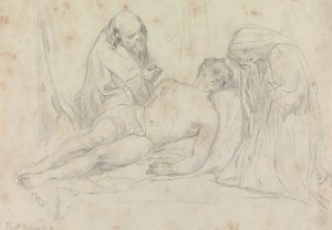 The Death of – William Etty R.A. alkotó: Thomas Uwins