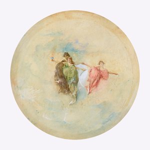 Hajnal, 1892. alkotó: Thomas Wilmer Dewing