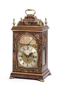 III. György zöld és aranyozott japán zenei automata asztali óra, amely a Lord Mayor