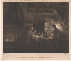 Jupiter és Merkúr Philemon és Baucis házában