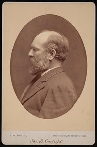 James Abram Garfield portréja 1831-1881, 1880 június.