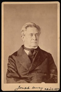 Joseph Henry portréja 1797-1878, 1873. április.