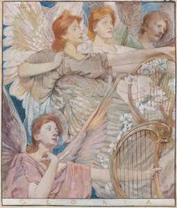 Gloria alkotó: Thomas Wilmer Dewing