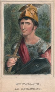 Wallack úr, mint Rugantino, c1820.