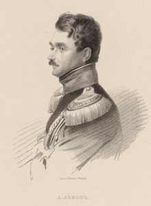 Alekszej Fjodorovics Lvov zeneszerző portréja 1798-1870.