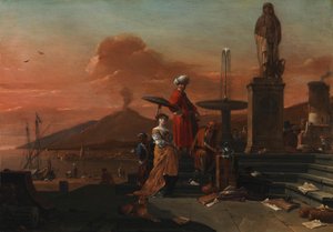 A Nápolyi-öbölben alkotó: Thomas Wyck