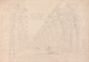 Tremal Naigs Choultry, Madura, 1792. július (lásd még: 195090) alkotó: Thomas und William Daniell