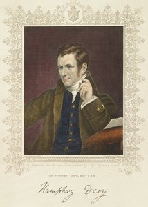 Humphry Davy brit kémikus és feltaláló, 1801