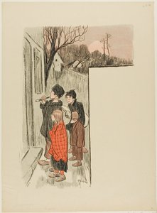 Les Petiots alkotó: Théophile Alexandre Pierre Steinlen