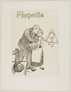 Muguette alkotó: Théophile Alexandre Pierre Steinlen