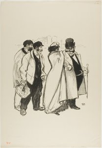 Rosszul sikerült! alkotó: Théophile Alexandre Pierre Steinlen