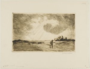 Viharos időjárás alkotó: Théophile Alexandre Pierre Steinlen