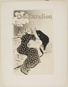 A nyilatkozat alkotó: Théophile Alexandre Pierre Steinlen