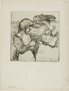 A kötő alkotó: Théophile Alexandre Pierre Steinlen