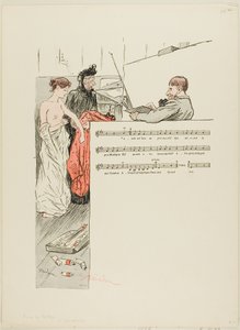 A kis modell alkotó: Théophile Alexandre Pierre Steinlen