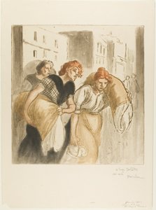 Visszatérés a mosodából alkotó: Théophile Alexandre Pierre Steinlen