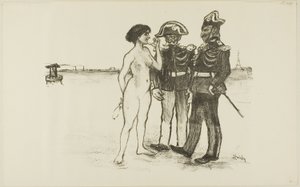 Az igazság és a két katona alkotó: Théophile Alexandre Pierre Steinlen