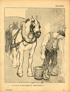 A vajtányér, szatirikus színekben alkotó: Théophile Alexandre Steinlen