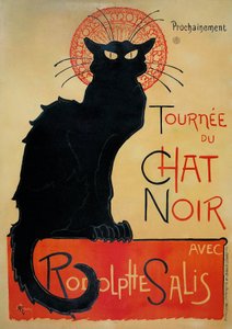 Fekete macska túra alkotó: Théophile Alexandre Steinlen
