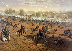 Gettysburgi csata alkotó: Thure de (after) Thulstrup