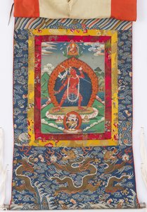 Dakini, 19. századi festészet, 19. és 18. századi textilszegélyek alkotó: Tibetan School