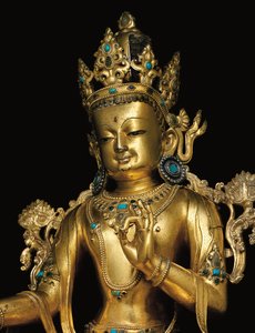 Avalokiteshvara birodalmi alakja alkotó: Tibetan School
