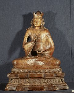 Padmasambhava (bronz) alkotó: Tibetan School