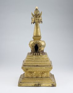 Sztupa, 17. század vége-18. század eleje alkotó: Tibetan School