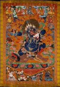 Yamantaka, a halálisten pusztítója, 1700-30 körül