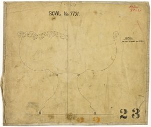Tervezés a 7751-es számú tálhoz alkotó: Tiffany and Company