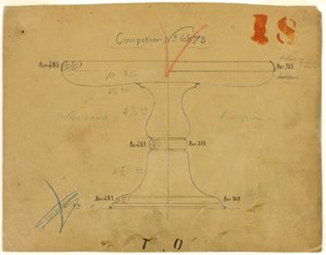 Tervezés a 6873-as számú Compotier számára alkotó: Tiffany and Company