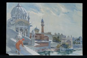 The Refectory, Golden Temple, Amritsar, 2012 (wc papíron)
