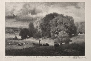 Őszi tölgyek alkotó: Timothy Cole