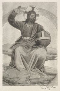 Régi olasz mesterek: Krisztus trónolt, 1888-1892. alkotó: Timothy Cole